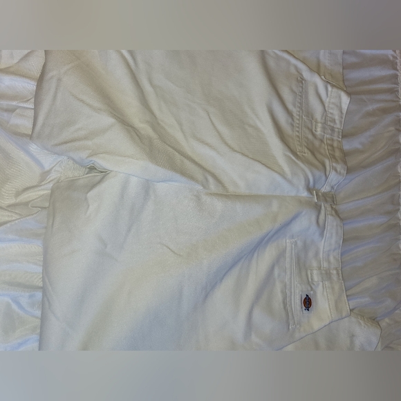 White Dickies Straight Leg - Picture 2 of 3